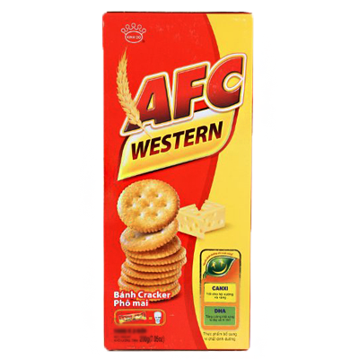 AFC Original Western Cheese Crackers 200gm